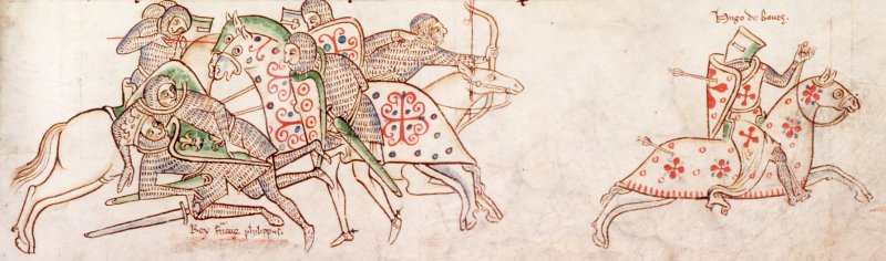 The battle of Bouvines (1214)