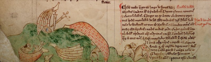 The shipwreck of Hugh de Boves (1215)